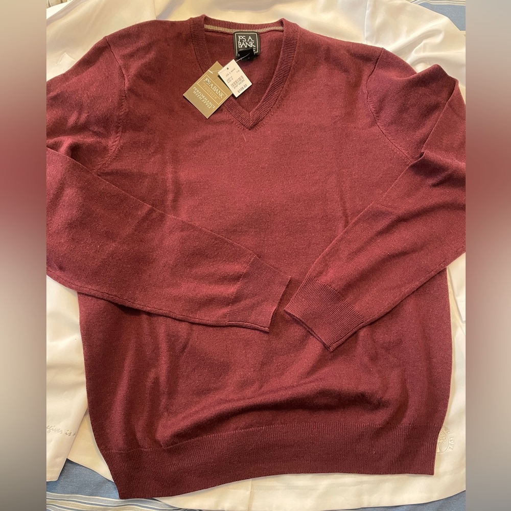 Wool, Jos A. Banks, men’s sweater size medium